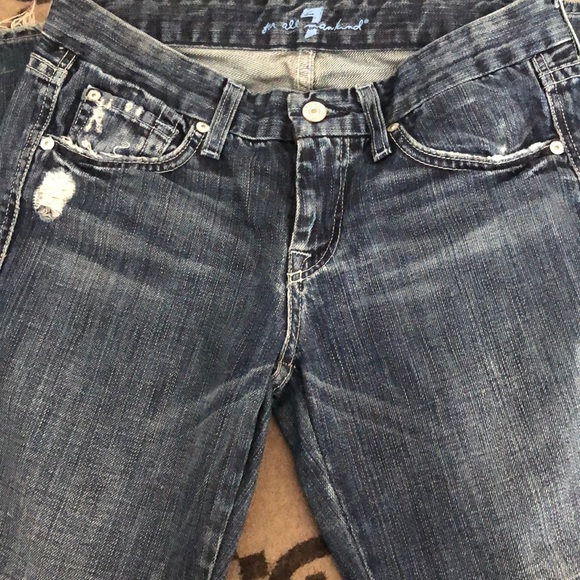 7 for all mankind “A” pocket jeans, Size 25 - Picture 6 of 9